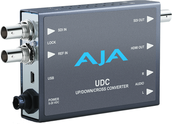 AJA Up/Down/Cross converter