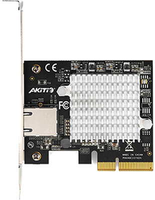 Akitio 10GbE (RJ45) PCIe card