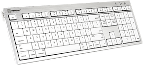 LOGICKEYBOARD QWERTY Mac ASTRA clavier rétroéclairé QWERTY, USB, Avid Pro  Tools