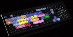 Clavier dédié ASTRA Media Composer noir (PC)