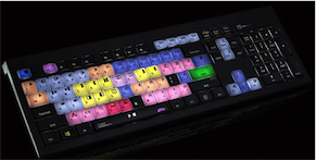Clavier dédié ASTRA pour Media Composer noir (PC)
