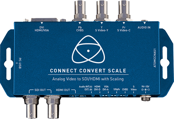 Atomos Connect analogique vers SDI/HDMI