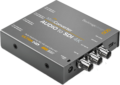 BMD Mini Convertisseur Audio vers SDI 4K