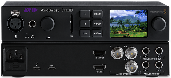 Avid Artist DNxID avec Thunderbolt 3 (USB-C)