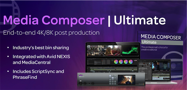 Avid Media Composer Ultimate - Software Subscription (1 an)