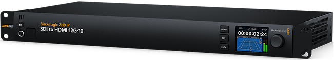 Blackmagic 2110 IP SDI to HDMI 12G-10