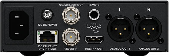 Blackmagic 2110 IP SDI to HDMI 12G