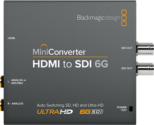 BMD Mini Converter HDMI to SDI 6G