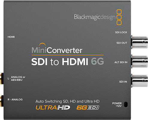 BMD Mini Converter SDI to HDMI 6G