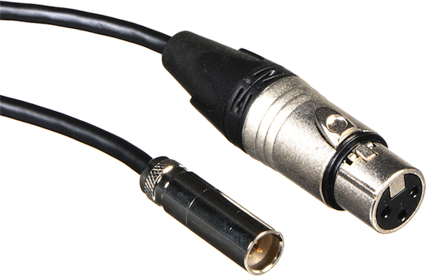 BMD Video Assist Mini XLR Cables