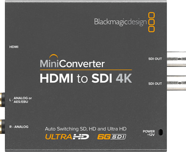 BMD Mini Convertisseur HDMI vers SDI 4K