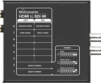 Futon Boutique BMD Mini Convertisseur HDMI vers SDI 4K