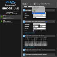 Futon Boutique AJA Bridge Live 12G