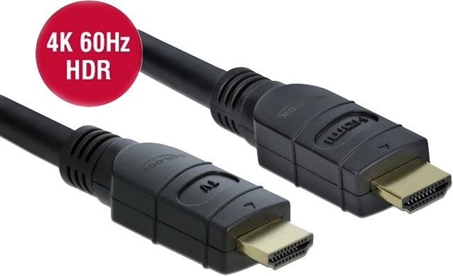 Câble HDMI 2.0 premium de 10 m (4K 60Hz) - Câbles et adaptateurs DVI/HDMI