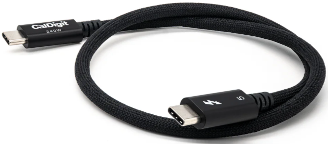 Caldigit Câble Thunderbolt 5 Pro (USB-C) de 1m