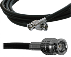 Câble vidéo 3G-SDI de 1,8 m BNC mâle/mâle