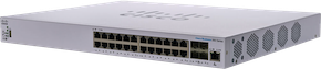 Cisco CBS350-24XT avec 24 ports 10G RJ45 et 4 ports 10G SFP+