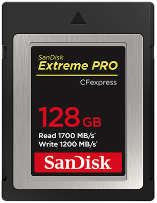 SanDisk Extreme Pro CFexpress Type B de 128 Go