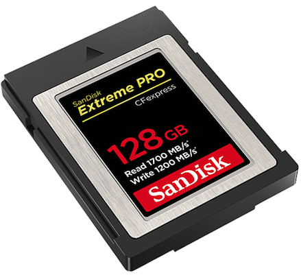 SanDisk Extreme Pro CFexpress Type B de 128 Go