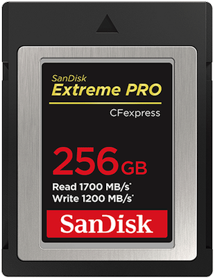 SanDisk Extreme Pro CFexpress Type B de 256 Go