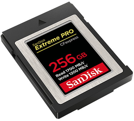 SanDisk Extreme Pro CFexpress Type B de 256 Go