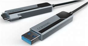 Câble optique actif USB 3.0 de 5 m (USB Type A vers USB Type Micro B)