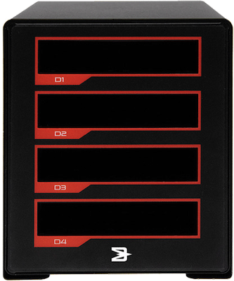 Blackjet Cinema Dock TX-4DS système 4 baies modulaires