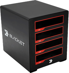 Blackjet Cinema Dock TX-4DS système 4 baies modulaires