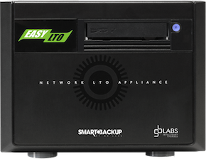 GB Labs EasyLTO 7 Ethernet 1/10GbE (RJ45) - SmartBackup 12TB