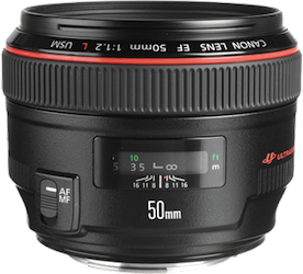 Canon EF 50mm f/1.2L USM