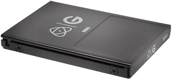 G-Tech ev Series Atomos Master Caddy 4K 1000GB Black WW