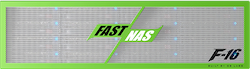 GB Labs FastNAS F16 224TB, 2 x 1/10GbE (RJ-45)