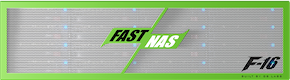 GB Labs FastNAS F16 96TB, 2 x 1/10GbE (RJ-45)