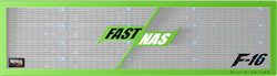 GB Labs FastNAS F16 Nitro 128TB (104TB utiles), 2 x 1/10GbE et 2 x 10/25GbE (SFP+)