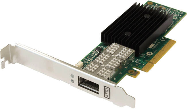 ATTO FastFrame NQ41 avec 1 port optique