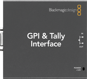 ATEM GPI et Tally Interface