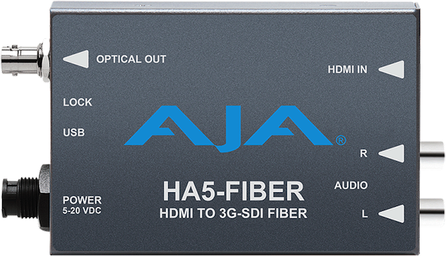 AJA HA5 Fiber