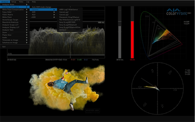 AJA HDR Image Analyser 12G