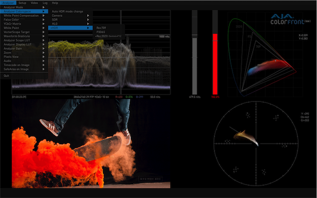 AJA HDR Image Analyser 12G