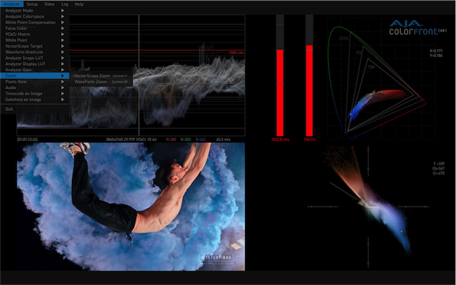 AJA HDR Image Analyser 12G