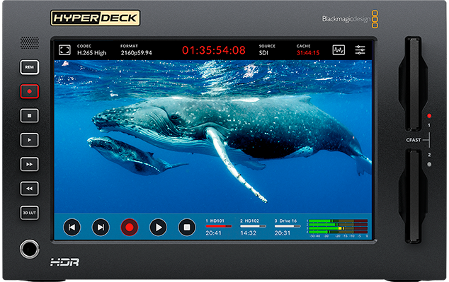 HyperDeck Extreme 4K HDR