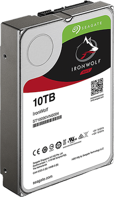 Seagate IronWolf 10 To (idéal stockage NAS)