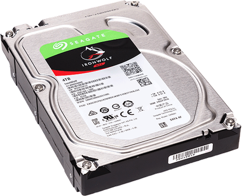 Seagate IronWolf 4 To (idéal stockage NAS)