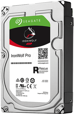 Seagate IronWolf Pro 4 To (idéal stockage NAS Professionnel) - Disques SATA