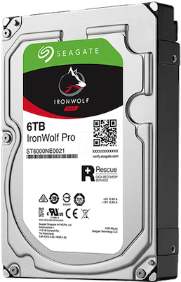 Seagate IronWolf Pro 6 To (idéal stockage NAS Professionnel)