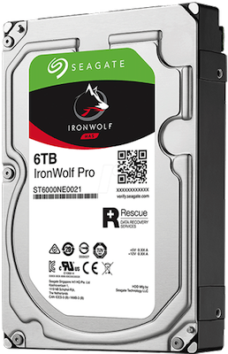 Seagate IronWolf Pro 6 To (idéal stockage NAS Professionnel