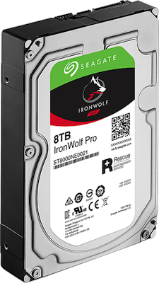 Seagate IronWolf Pro 8 To (idéal stockage NAS Professionnel) - Disques SATA