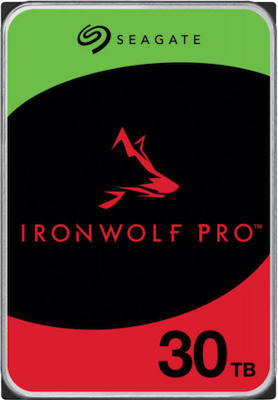 Seagate IronWolf Pro 30 To (idéal stockage NAS Professionnel)