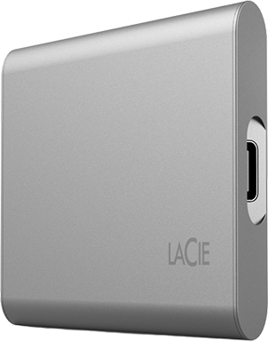 LaCie Portable SSD USB-C 2 To - Disque SSD externe de poche - Disque dur  externe - LaCie