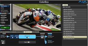 AJA ColorBox License for BBC HLG LUTs